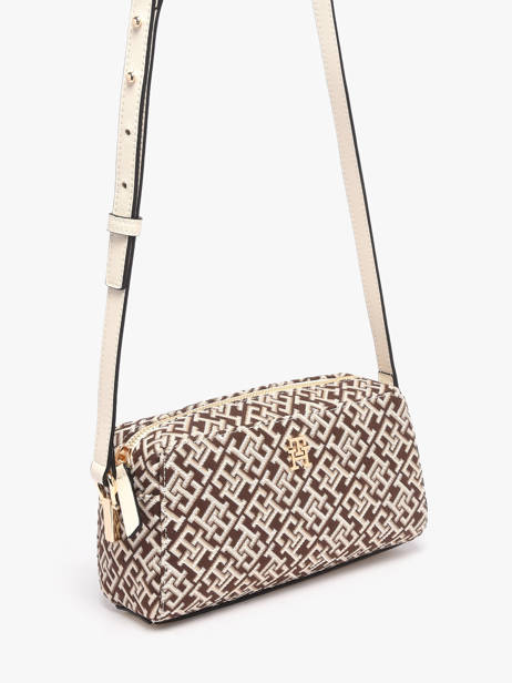 Cross Body Tas Th Grace Gerecycleerd Polyester Tommy hilfiger Bruin th grace AW18864 ander zicht 1