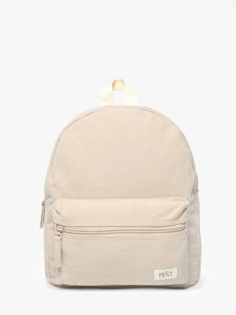 Mini Rugzak Pret Beige ridge and row 1460