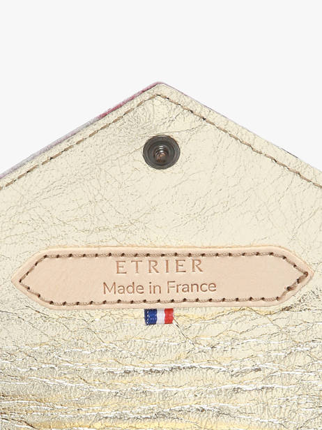 Portemonnee Leder Etrier Zwart agnes EAGN5018 ander zicht 2