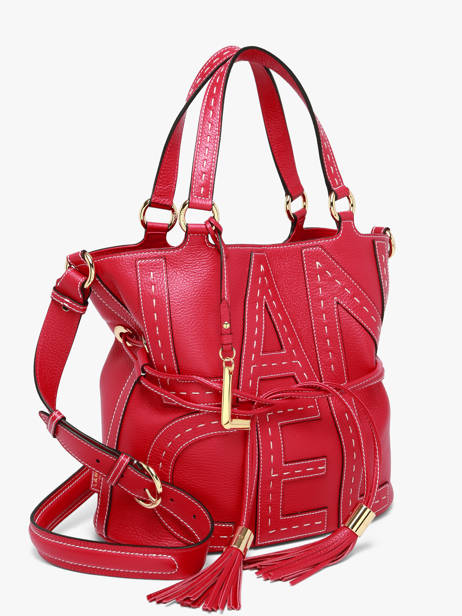 Handtas 150 Ans Lancel Rood 150 ans A14097 ander zicht 1