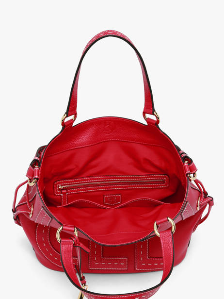 Handtas 150 Ans Lancel Rood 150 ans A14097 ander zicht 3