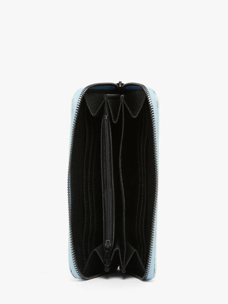 Portefeuille Caviar Leder Milano Blauw caviar CA18115 ander zicht 1