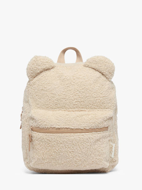 Mini Rugzak Pret Beige ridge and row 1716