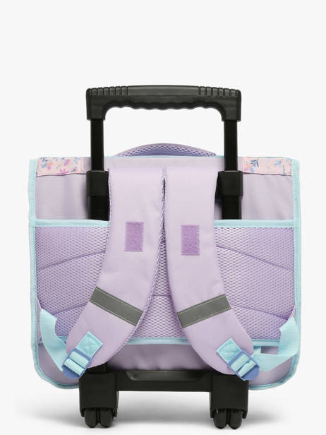 Boekentas Op Wieltjes 2 Compartimenten Lilo & stitch Violet spring smiles 1729 ander zicht 4
