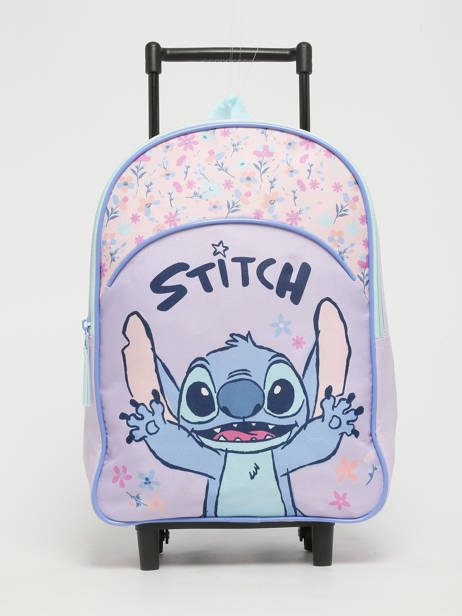 Rugzak Op Wieltjes 1 Compartiment Lilo & stitch Violet spring smiles 2105