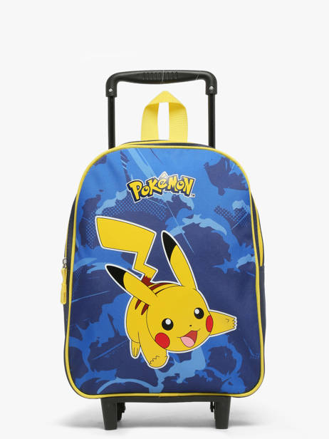 Rugzak Op Wieltjes 1 Compartiment Pokemon Blauw pokemon & friends 26KK204F