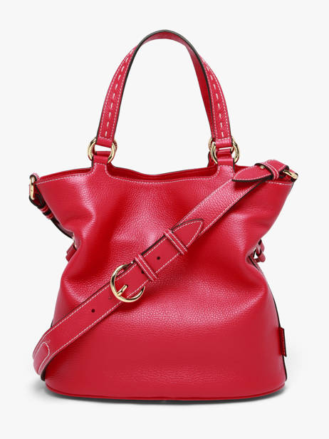 Handtas 150 Ans Lancel Rood 150 ans A14097 ander zicht 4