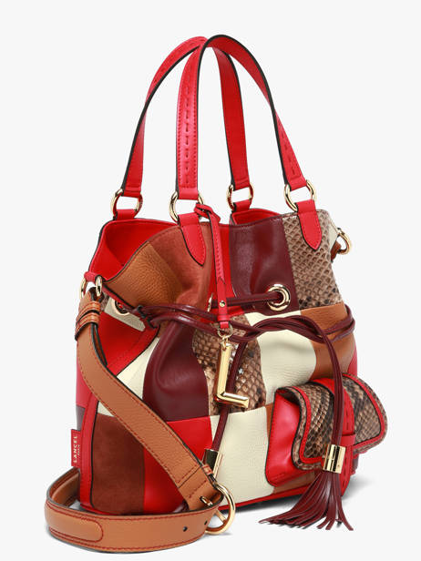 Handtas 150 Ans Lancel Rood 150 ans A14104 ander zicht 2