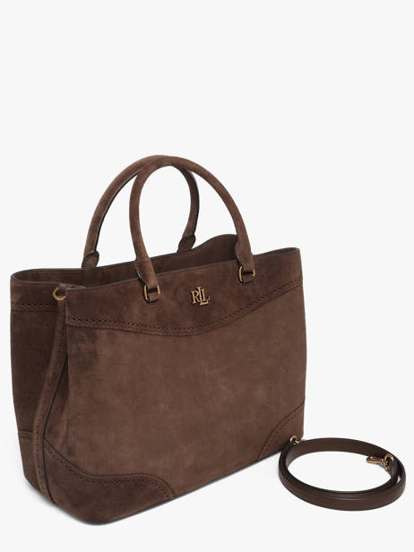 Handtas Dryden Lauren ralph lauren Bruin dryden 31P15645 ander zicht 1