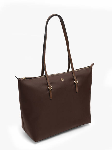 Schoudertas S Keaton 26 Nylon Lauren ralph lauren Bruin chadwick 31916737 ander zicht 2