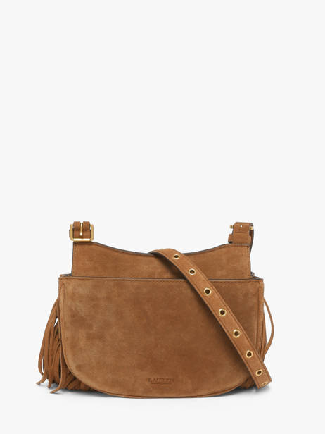 Cross Body Tas Dryden Lauren ralph lauren Bruin dryden 31P11793 ander zicht 4