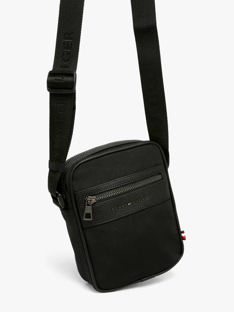 Cross Body Tas Tommy hilfiger Zwart th repreve AM14448 ander zicht 1
