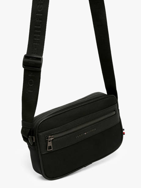 Cross Body Tas Tommy hilfiger Zwart th repreve AM14515 ander zicht 1