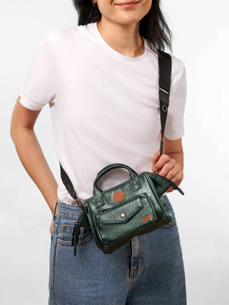 Cross Body Tas Crossbody S Cabaia Groen crossbody S ander zicht 1