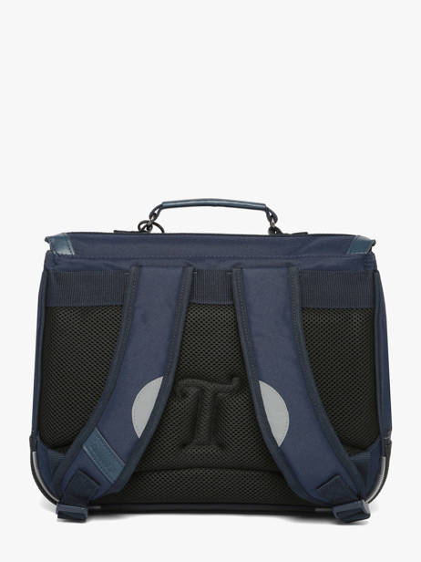 Boekentas 1 Compartiment Tann's Blauw les fantaisies g 45151 ander zicht 4
