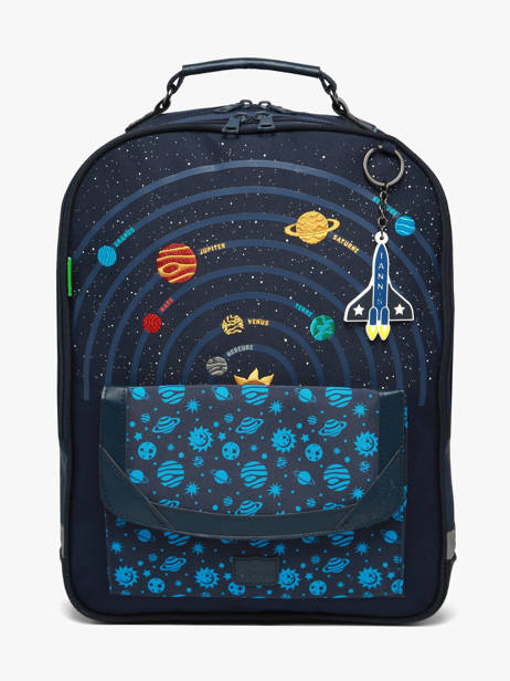 Rugzak 2 Compartimenten Tann's Blauw les fantaisies g 74151