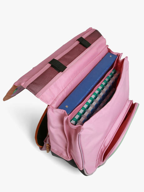 Boekentas Op Wieltjes 2 Compartimenten Tann's Violet les fantaisies f 42195 ander zicht 3