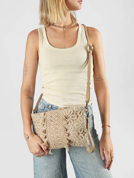 Handtas Boheme Miniprix Beige boheme A623 ander zicht 1