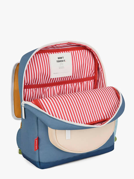 Rugzak Hello hossy Blauw cool kids MS6 ander zicht 3
