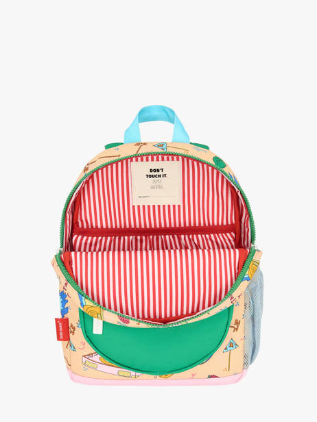 Rugzak Hello hossy Bruin cool kids PO25 ander zicht 3
