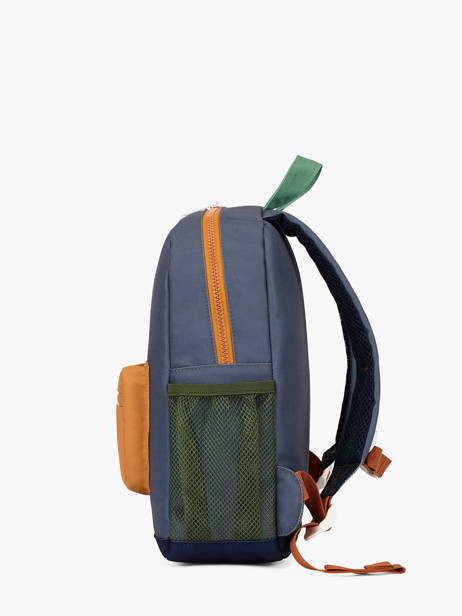 Rugzak Hello hossy Blauw cool kids MO25 ander zicht 2