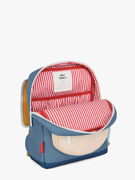 Rugzak Hello hossy Blauw cool kids MS25 ander zicht 3