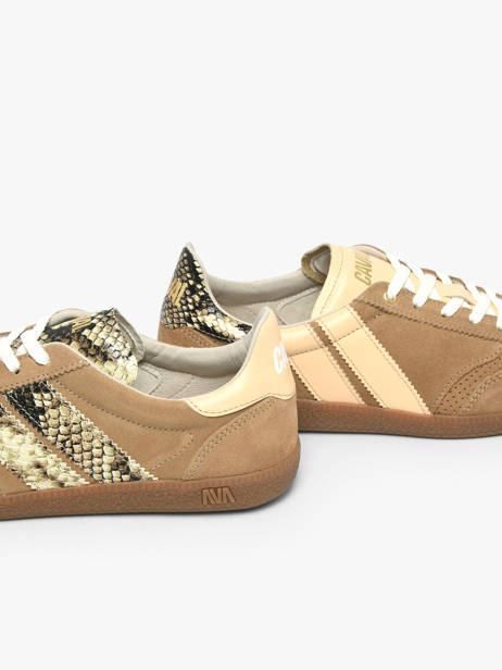 Sneakers Uit Leder Caval Bruin women BAPULS2F ander zicht 2
