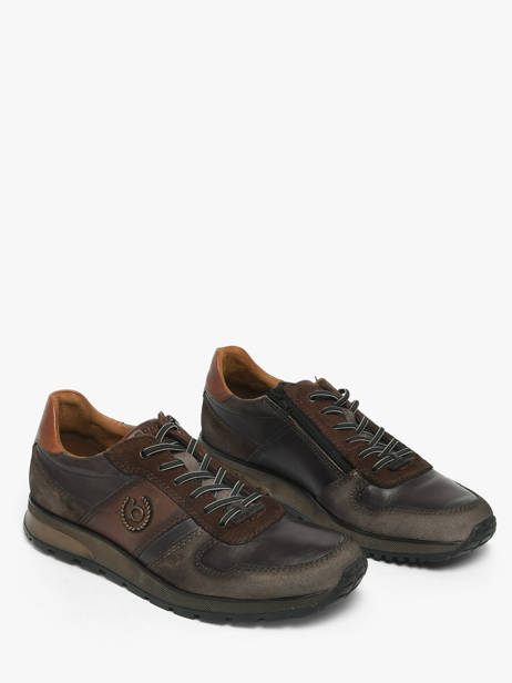 Sneakers Uit Leder Bugatti Grijs men 331APA04 ander zicht 1