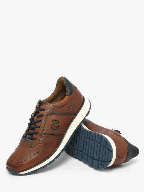 Sneakers Uit Leder Bugatti Bruin men 331APA03 ander zicht 2