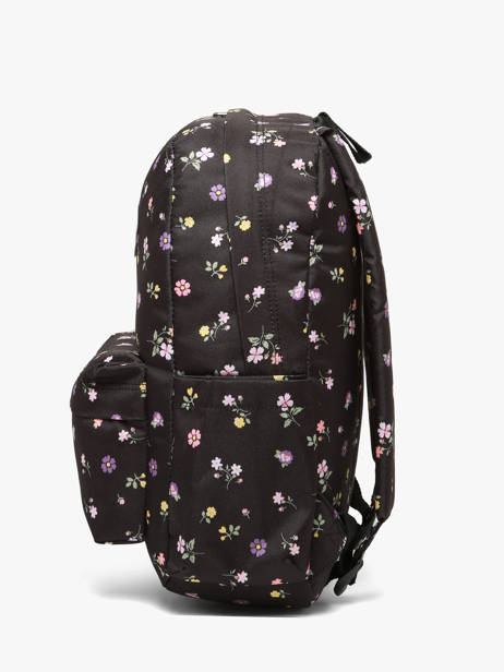 Rugzak 1 Compartiment Vans Zwart backpack VN000H4Y ander zicht 2