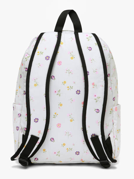 Rugzak 1 Compartiment Vans Wit backpack VN000H4W ander zicht 4