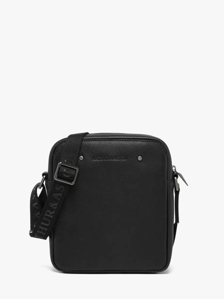 Cross Body Tas Arthur & aston Zwart danny 6