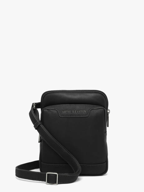 Cross Body Tas Arthur & aston Zwart arsene 6