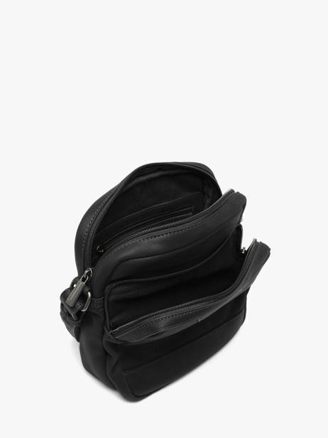 Cross Body Tas Arthur & aston Zwart arsene 9 ander zicht 3