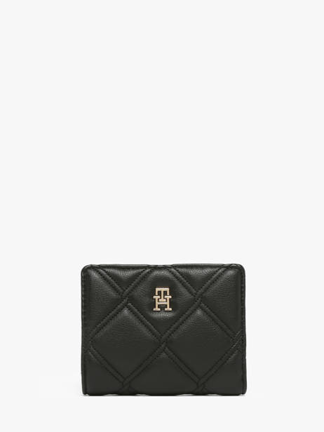Portefeuille Tommy hilfiger Zwart th feminine  AW18701