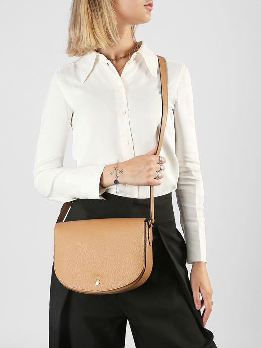 Longchamp Epure Cross bodytas Bruin