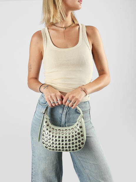 Cross Body Tas Gloss Miniprix Groen gloss F9921 ander zicht 1