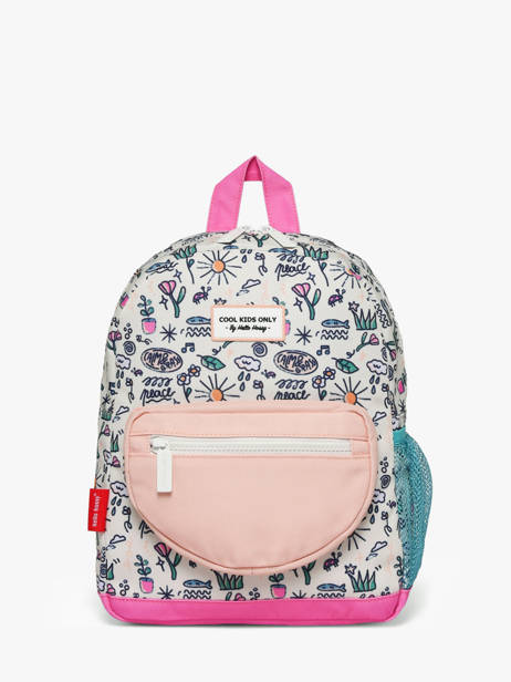Rugzak Hello hossy Wit cool kids PO25