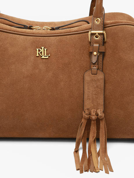 Schoudertas Dryden Lauren ralph lauren Bruin dryden 31P11777 ander zicht 2