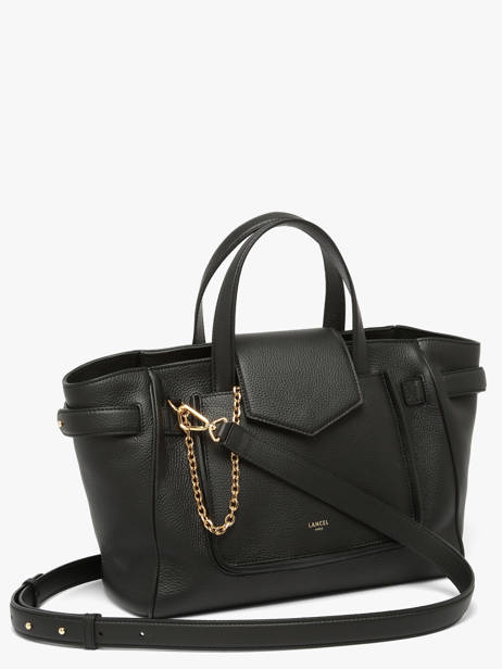 Handtas Thea Leder Lancel Zwart thea A14222 ander zicht 1
