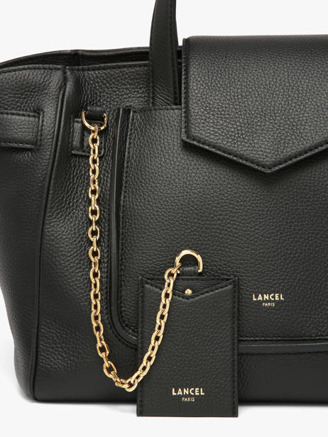 Handtas Thea Leder Lancel Zwart thea A14222 ander zicht 2
