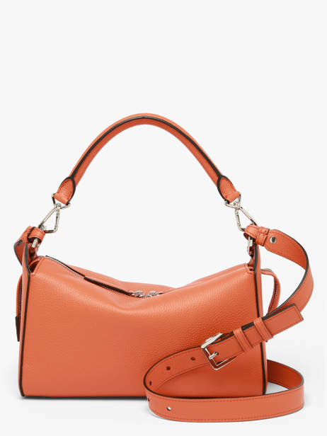 Cross Body Tas Louison Leder Lancel Oranje louison A14227 ander zicht 4