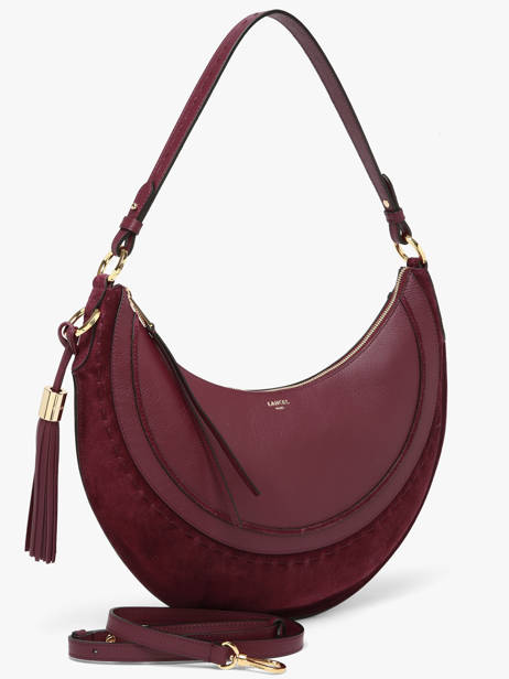 Schoudertas Hoboheme Lancel Violet hoboheme A14219 ander zicht 1