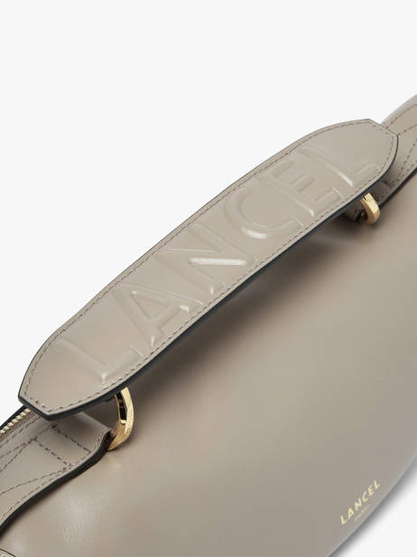 Cross Body Tas S Origami Leder Lancel Grijs origami A12527 ander zicht 3