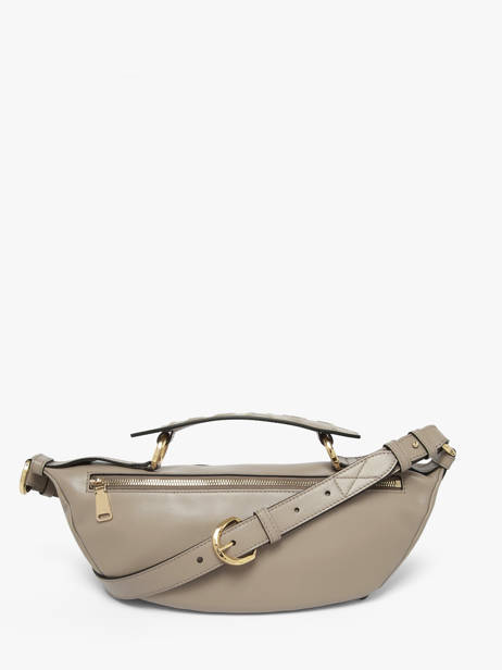 Cross Body Tas S Origami Leder Lancel Grijs origami A12527 ander zicht 5