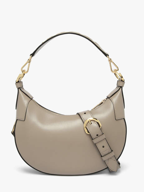 Cross Body Tas Origami Leder Lancel Grijs origami A13313 ander zicht 4