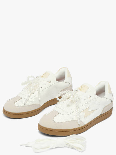 Sneakers Vanessa wu Wit women BK2822BA ander zicht 1