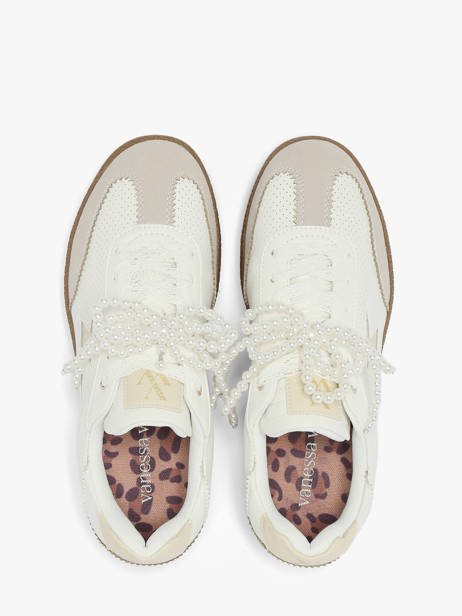 Sneakers Vanessa wu Wit women BK2822BA ander zicht 3