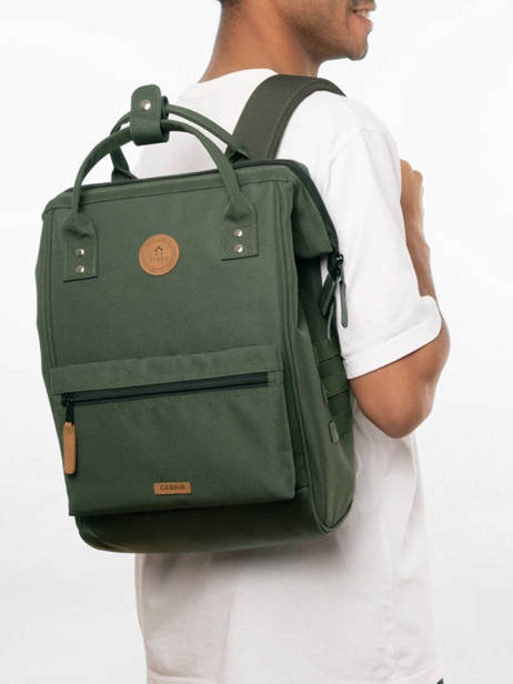 Adventurer Large - Rugzak  Cabaia Groen adventurer L ander zicht 1