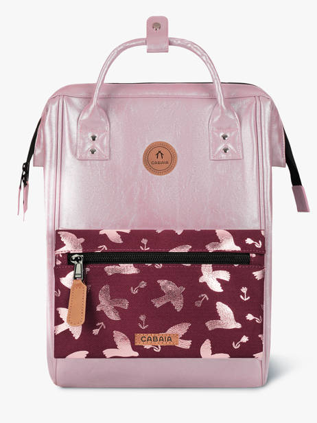 Adventurer Medium - Personaliseerbare Rugzak Cabaia Roze adventurer BAGS ander zicht 2
